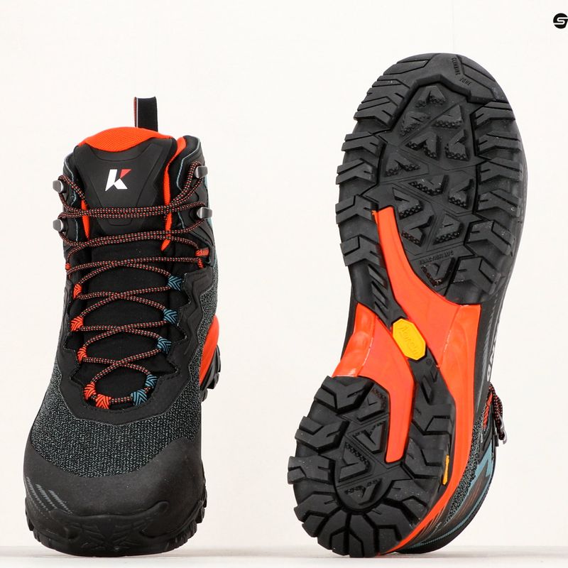 Kayland Duke Mid GTX pánska treková obuv 018022490 black/orange 14