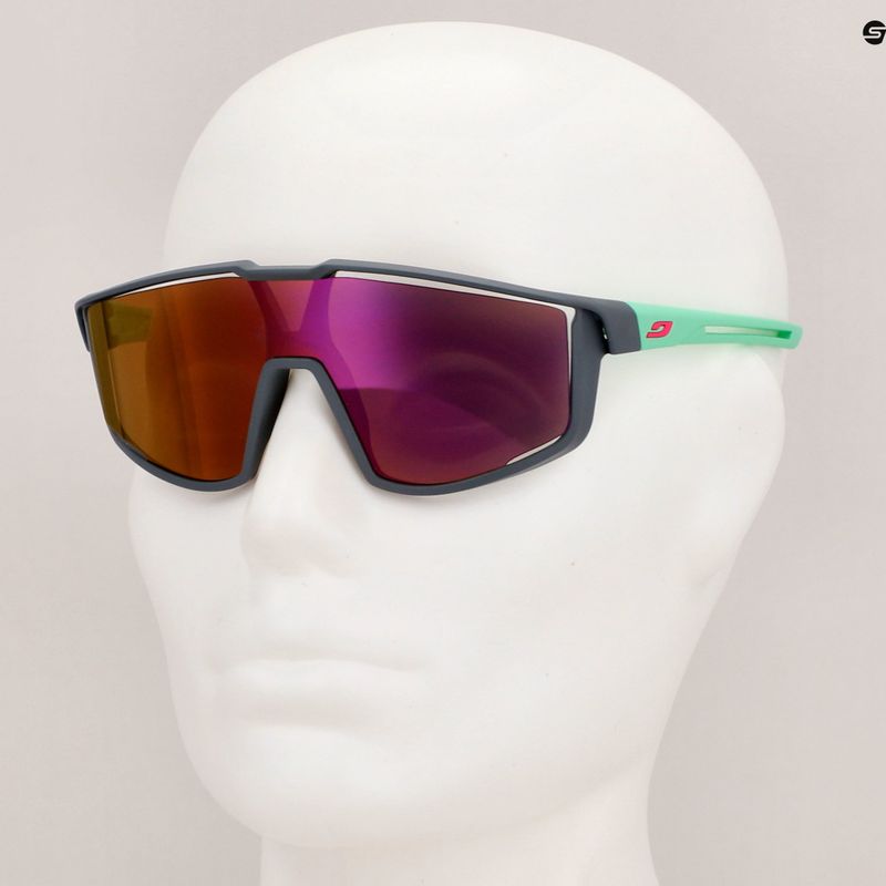 Detské slnečné okuliare Julbo Fury Junior Spectron matt gray/mint/pink flash 8
