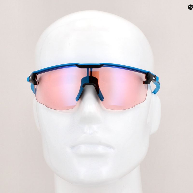 Cyklistické okuliare Julbo Ultimate Reactiv 1-3 High Contrast matné modré/čierne 9