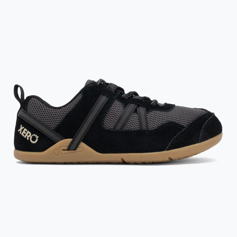 Dámske barefoot topánky Xero Topánky Prio Suede black asphalt 2