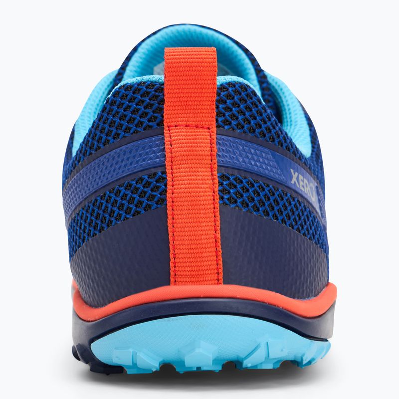 Dámske barefoot topánky Xero Shoes Scrambler Low sodalite blue / orange 6