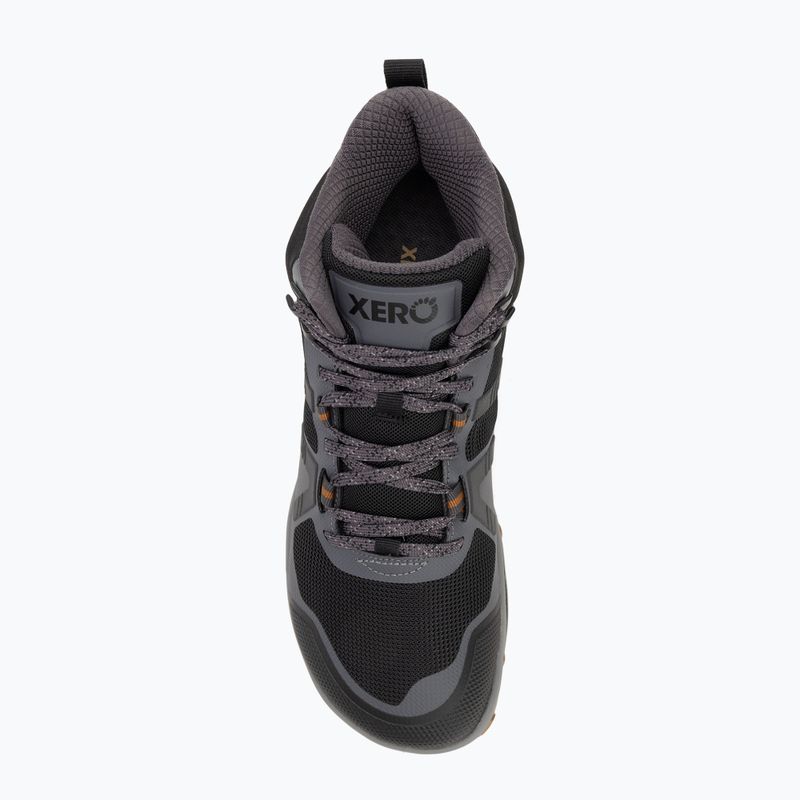 Pánska barefoot obuv Xero Shoes Scrambler Mid II asphalt/ black 5
