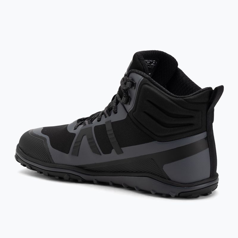 Topánky barefoot Xero Shoes Scrambler Mid II WP black/asphalt 3