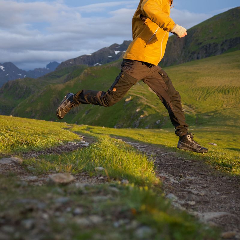 Topánky barefoot Xero Shoes Scrambler Mid II WP black/asphalt 11