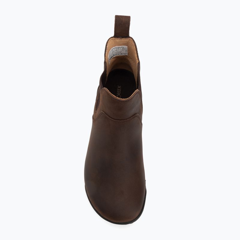 Barefoot topánky Xero Shoes Ridgeway Chelsea dark brown 5