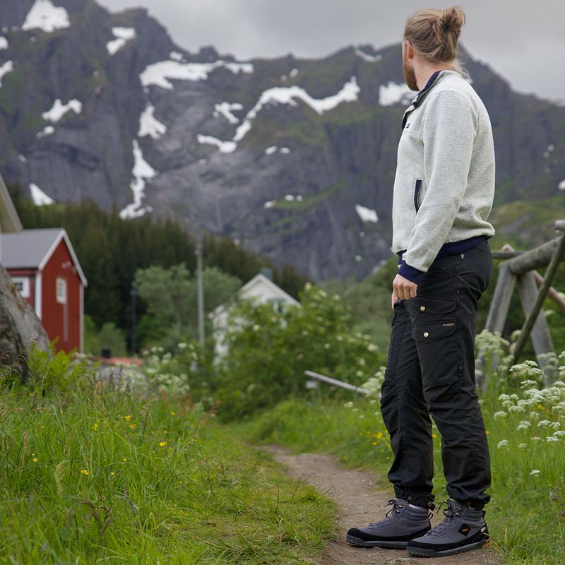 Pánske barefoot topánky Xero Shoes Ridgeway black/asphalt 12