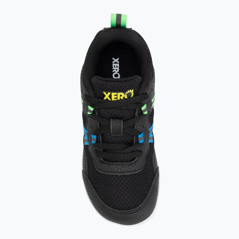 Detská obuv Xero Shoes barefoot Prio black/ lime 5