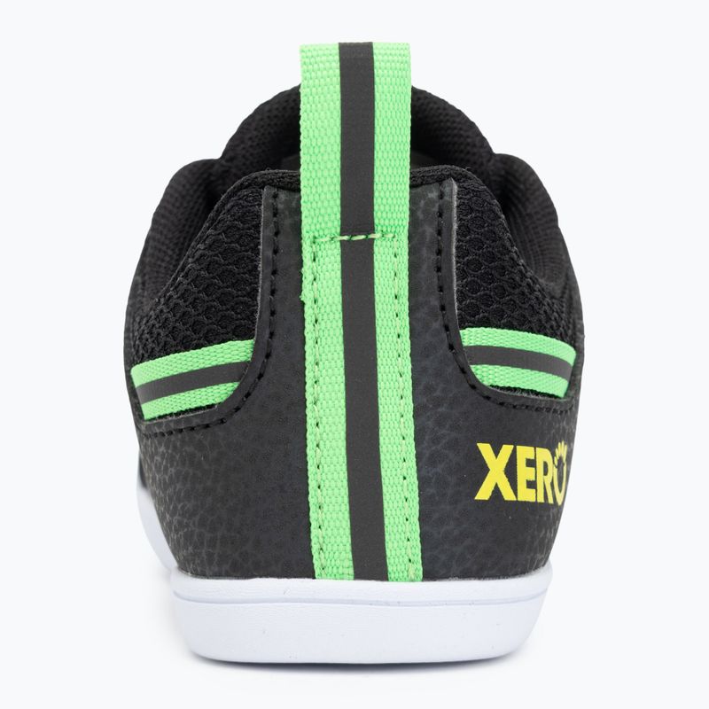 Detská obuv Xero Shoes barefoot Prio black/ lime 6
