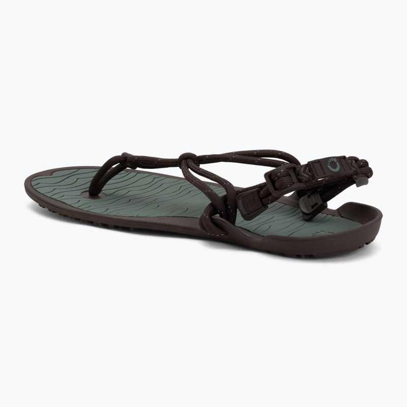 Pánske barefoot sandále Xero Shoes Aqua Cloud java/brown/dark/forest 3