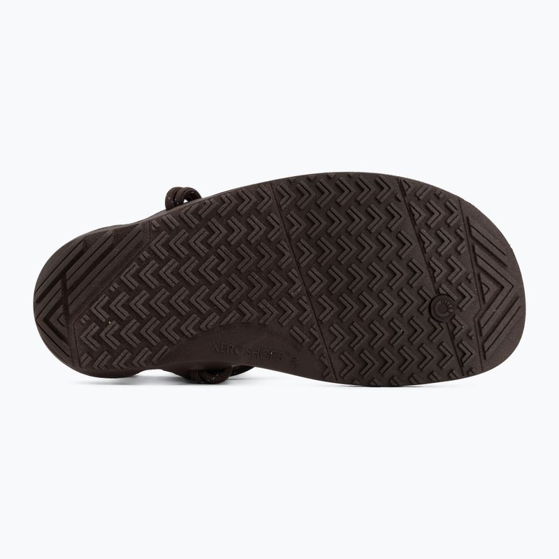 Pánske barefoot sandále Xero Shoes Aqua Cloud java/brown/dark/forest 4