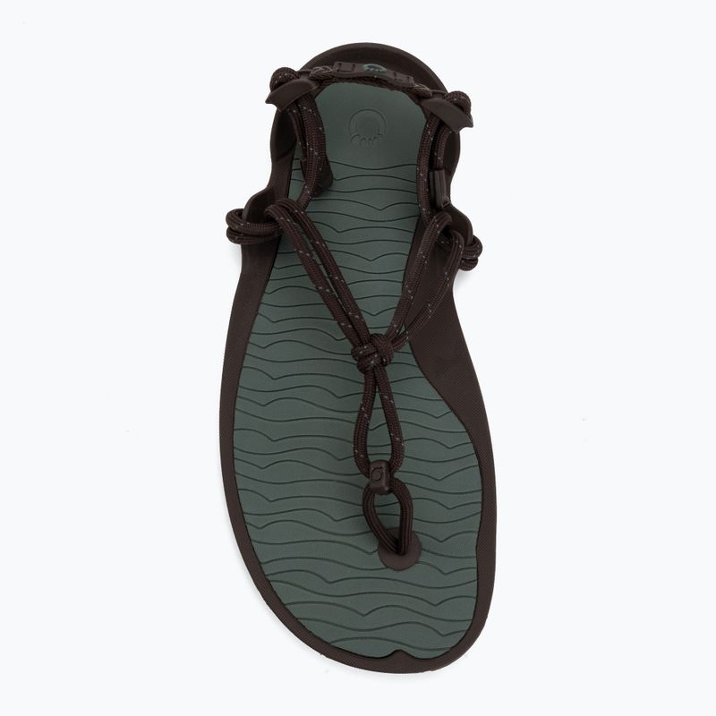Pánske barefoot sandále Xero Shoes Aqua Cloud java/brown/dark/forest 5