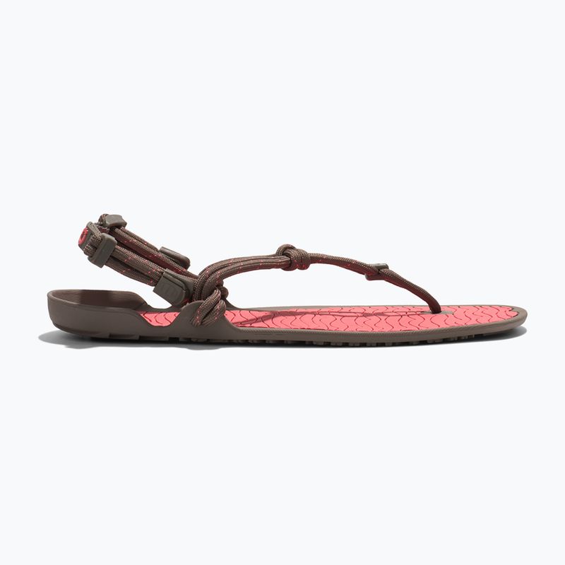 Dámske barefoot sandále Xero Shoes Aqua Cloud moel/sunset coral morel/sunset coral