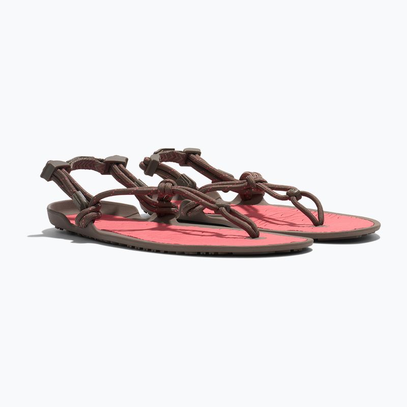 Dámske barefoot sandále Xero Shoes Aqua Cloud moel/sunset coral morel/sunset coral 3