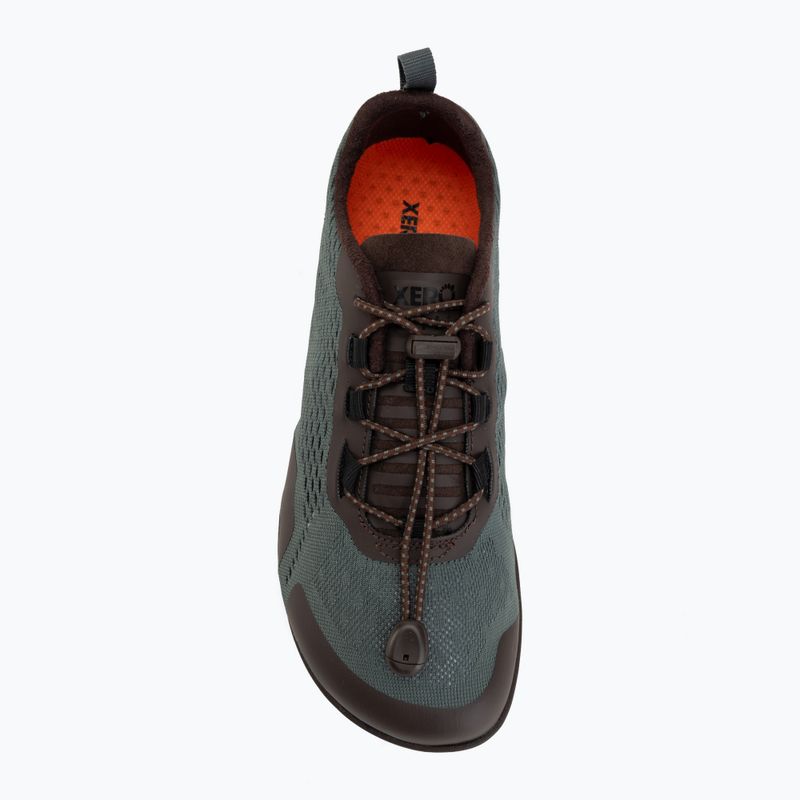 Pánske barefoot topánky Xero Shoes Aqua X Sport dark/forest/java/brown 5