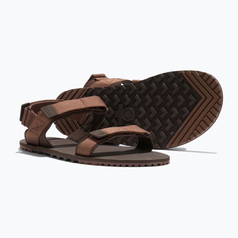 Pánske barefoot sandále Xero Shoes D-Trail cocoa brown/java brown 8