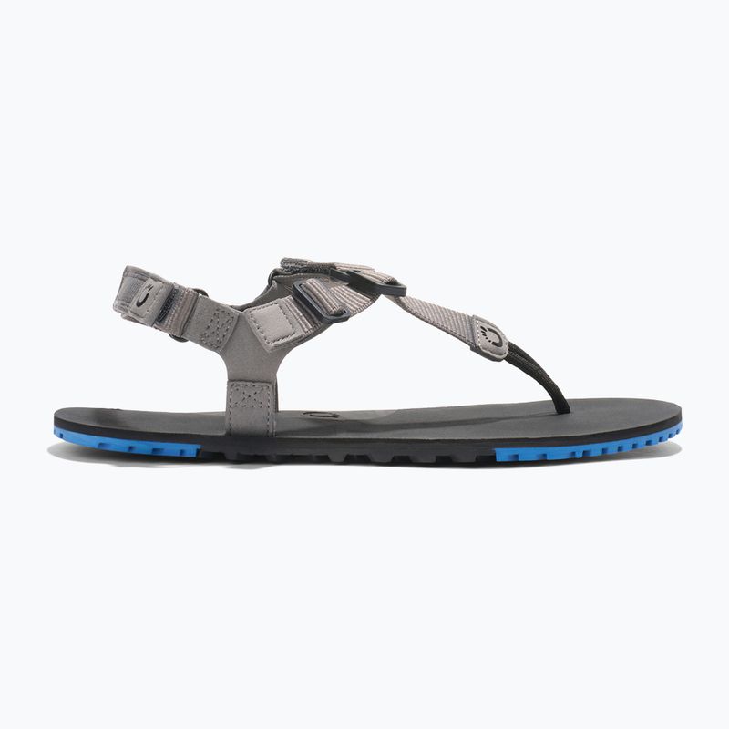 Pánske barefoot sandále Xero Shoes H-Trail steel gray/blue/lolite steel gray/blue/iolite 8