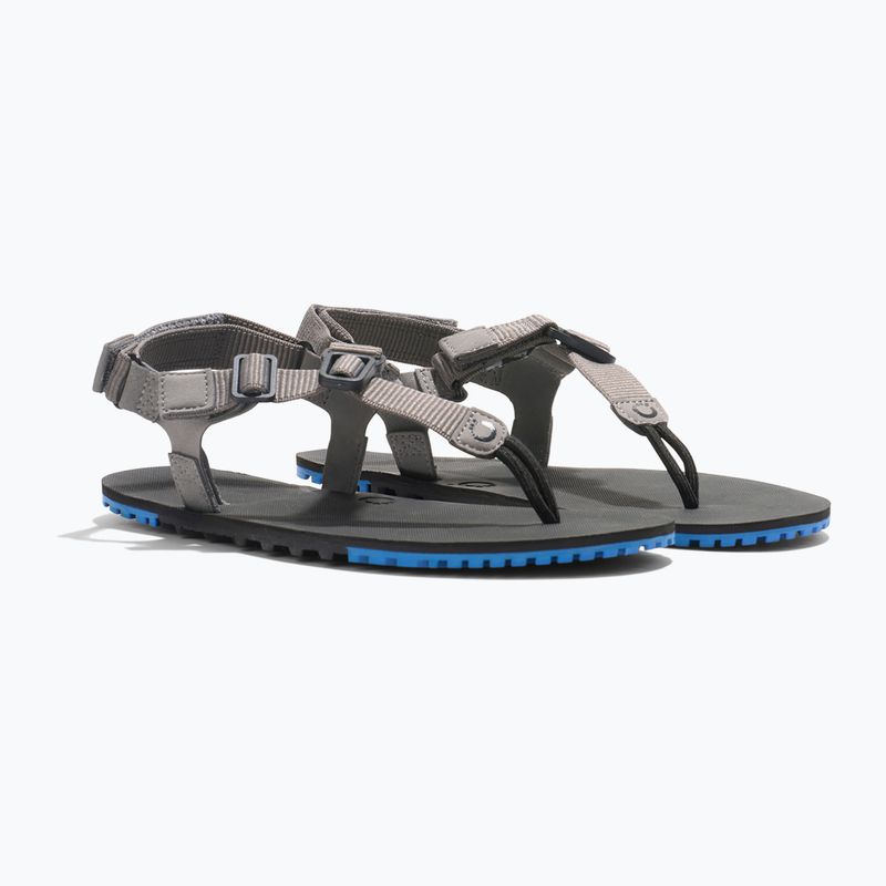 Pánske barefoot sandále Xero Shoes H-Trail steel gray/blue/lolite steel gray/blue/iolite 10