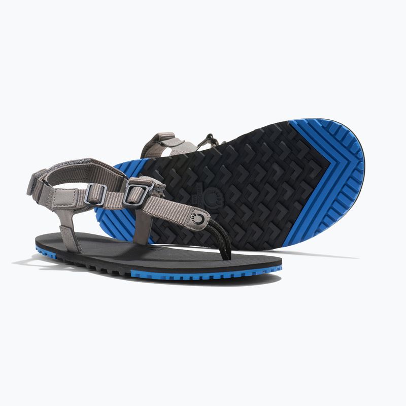 Pánske barefoot sandále Xero Shoes H-Trail steel gray/blue/lolite steel gray/blue/iolite 15