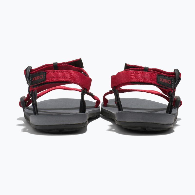 Detské sandále Barefoot Xero Shoes Z-Trail charcoal/red pepper 4