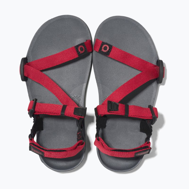 Detské sandále Barefoot Xero Shoes Z-Trail charcoal/red pepper 5
