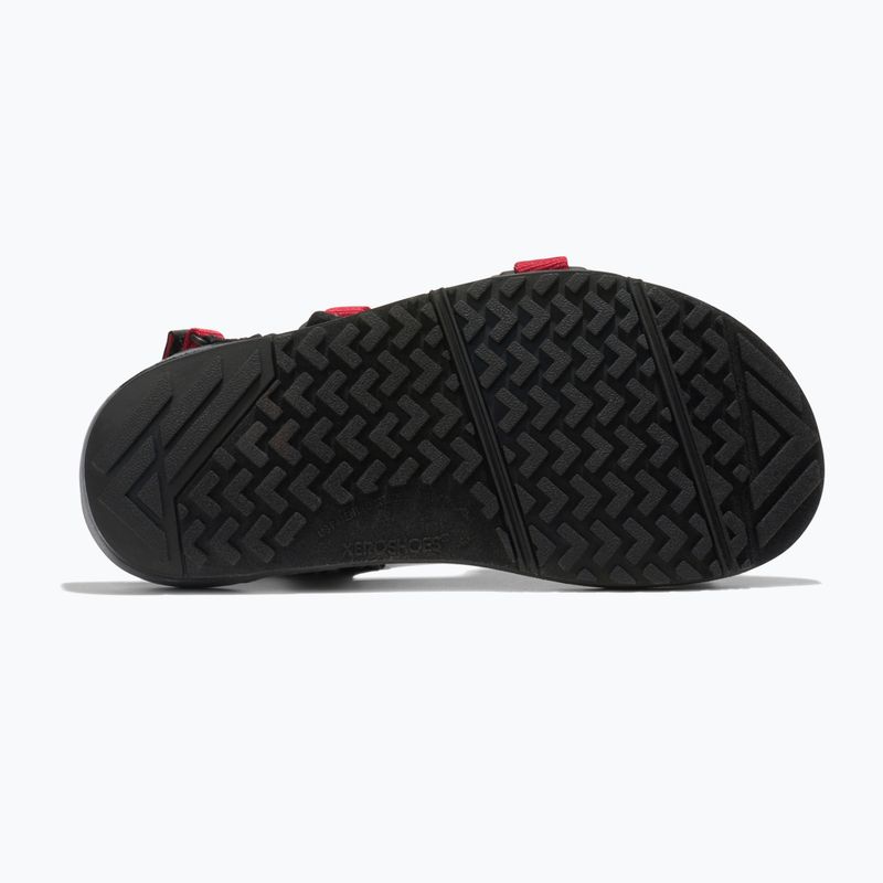 Detské sandále Barefoot Xero Shoes Z-Trail charcoal/red pepper 6