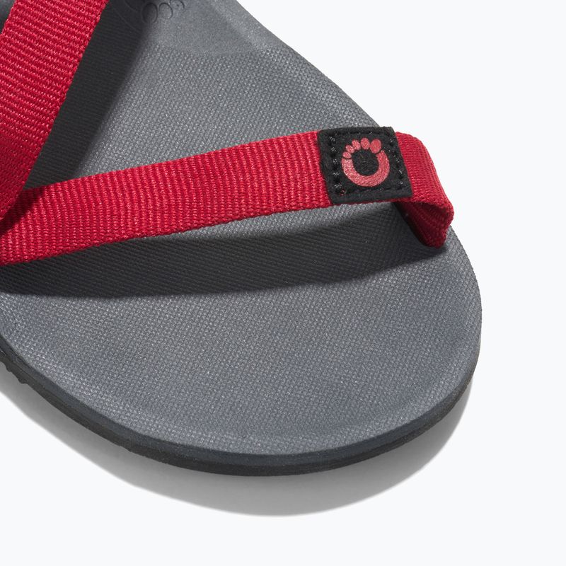 Detské sandále Barefoot Xero Shoes Z-Trail charcoal/red pepper 7