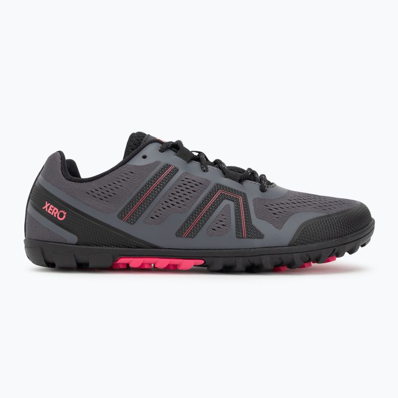 Dámske barefoot topánky Xero Shoes Mesa Trail II asphalt / malina 2