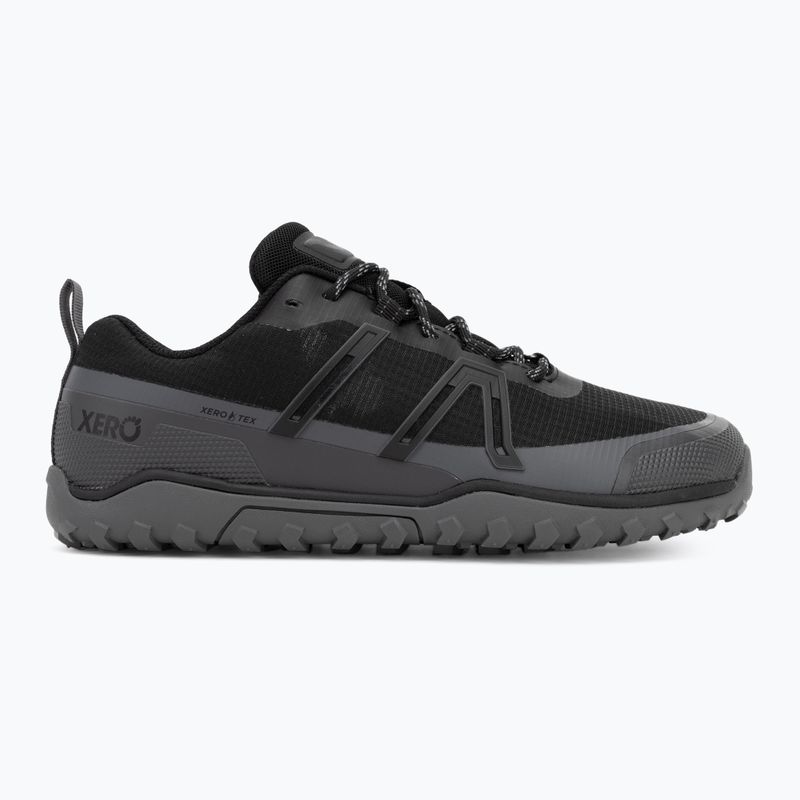 Pánske barefoot topánky Xero Shoes Scrambler Trail Low WP black/asphalt 2