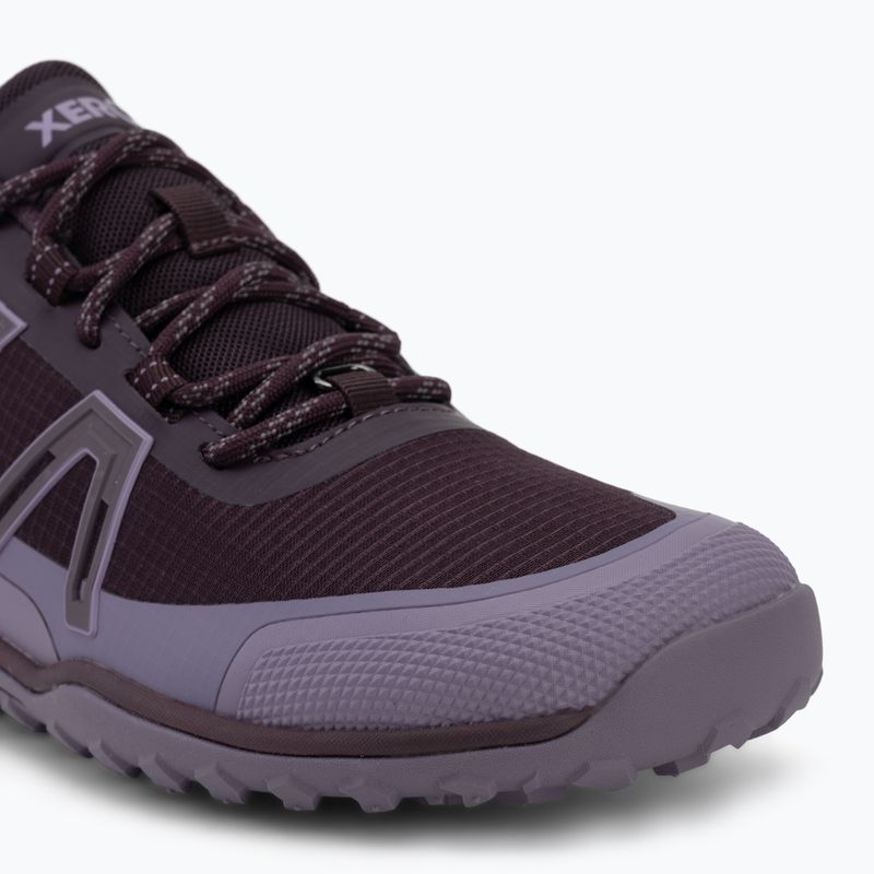 Dámske barefoot topánky Xero Shoes Scrambler Trail Low WP Plum perfect/sage purple 7