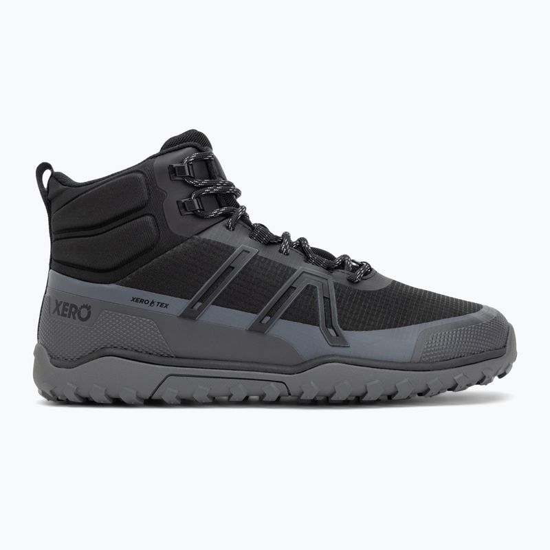 Pánske barefoot topánky Xero Shoes Scrambler Trail Mid WP čierna/asfaltová 2