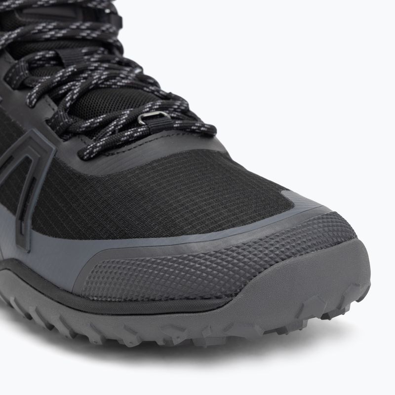 Pánske barefoot topánky Xero Shoes Scrambler Trail Mid WP čierna/asfaltová 7