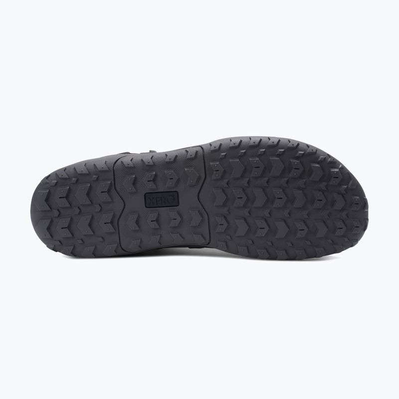 Pánske barefoot topánky Xero Shoes Scrambler Trail Mid WP čierna/asfaltová 13