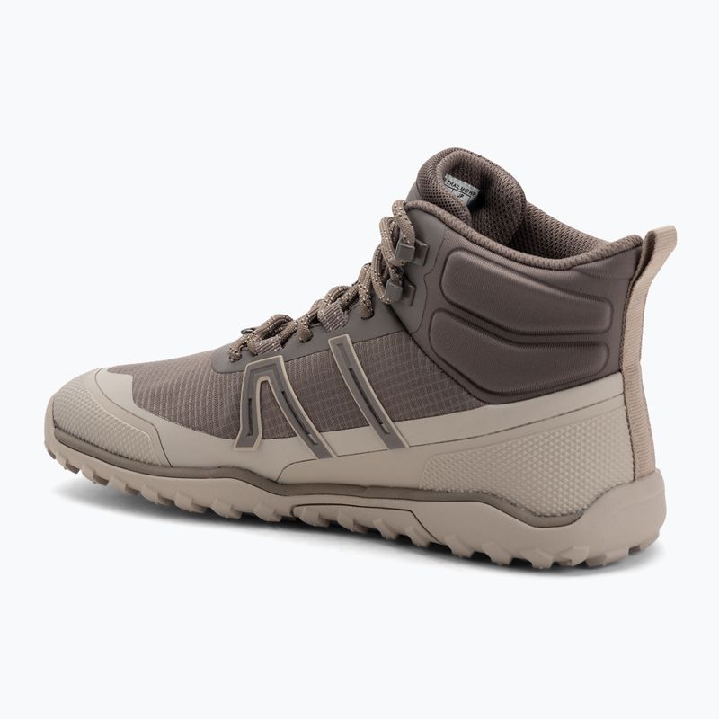 Dámske barefoot topánky Xero Shoes Scrambler Trail Mid WP morel/pure cashmere 3