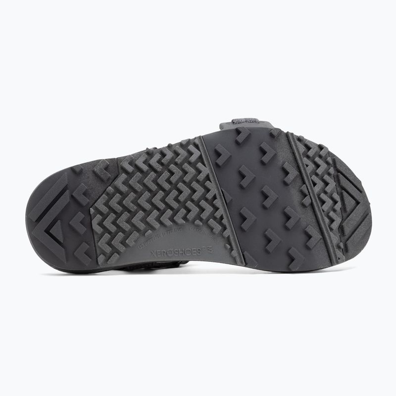 Pánske barefoot sandále Xero Shoes Z-Trail EV steel gray/asphalt 4