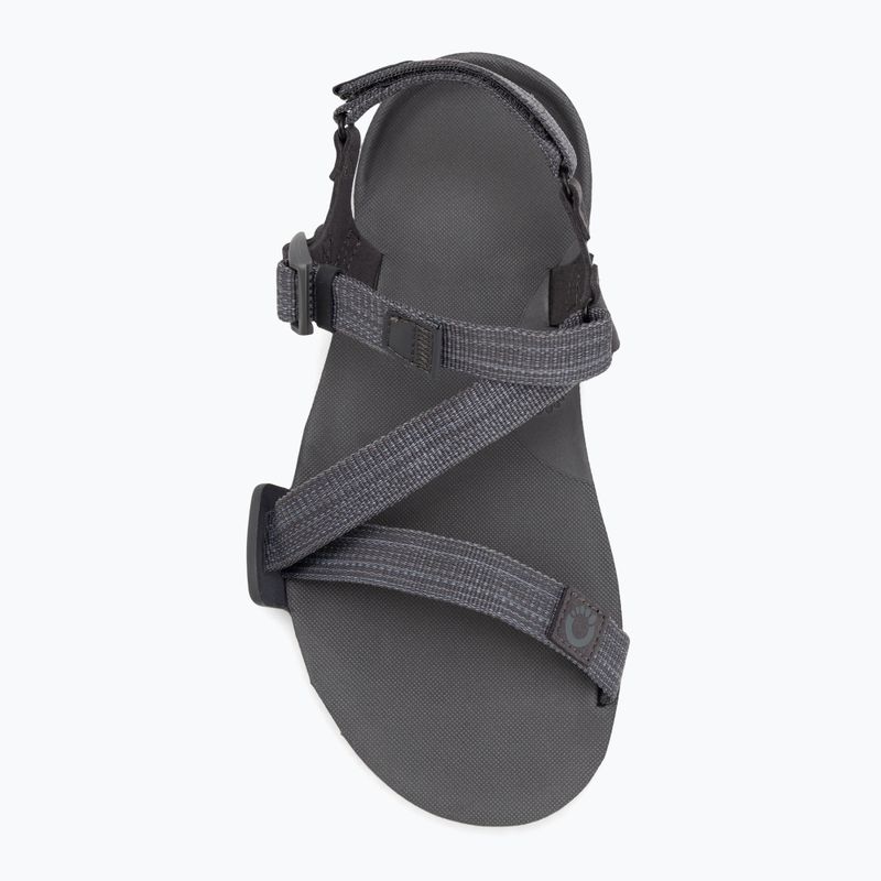 Pánske barefoot sandále Xero Shoes Z-Trail EV steel gray/asphalt 5