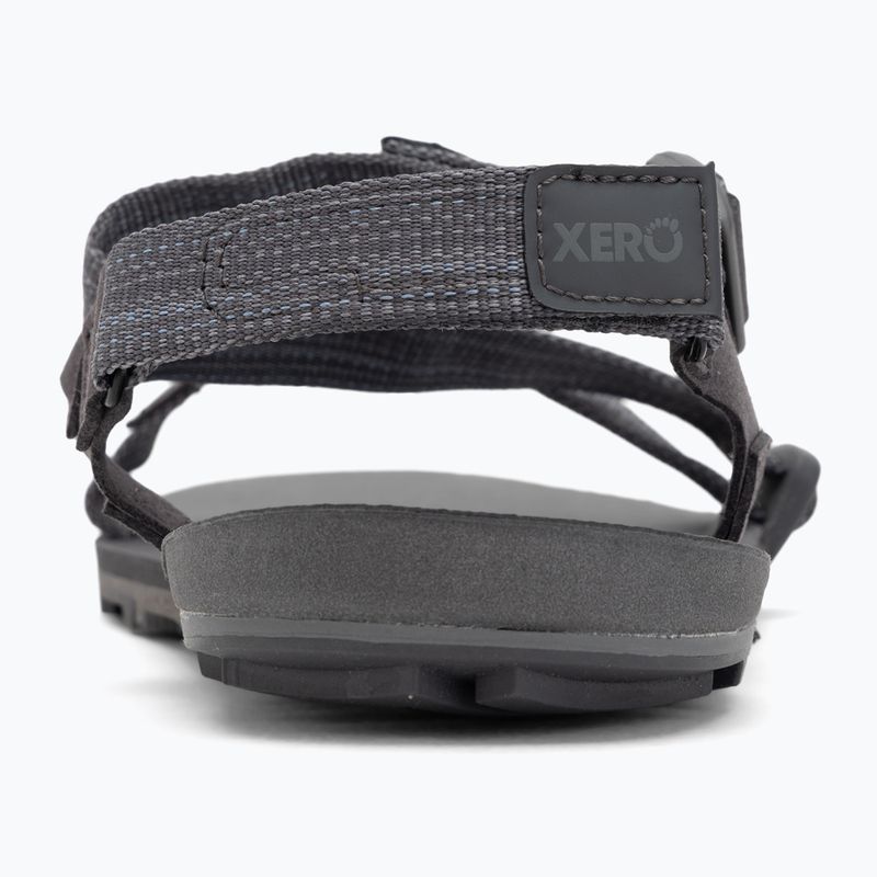 Pánske barefoot sandále Xero Shoes Z-Trail EV steel gray/asphalt 6