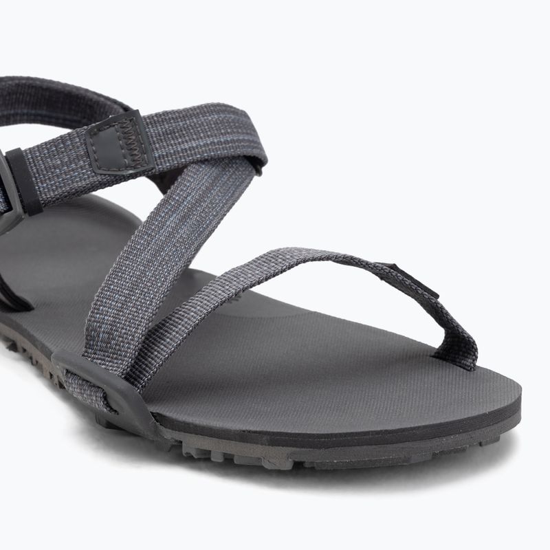 Pánske barefoot sandále Xero Shoes Z-Trail EV steel gray/asphalt 7