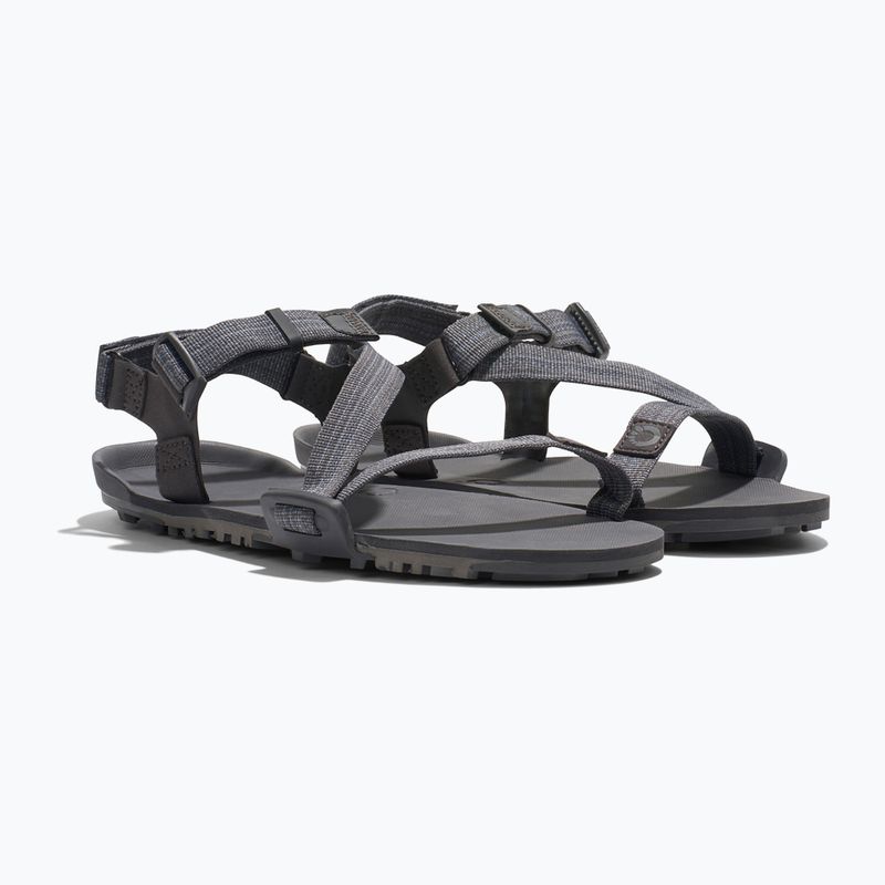 Pánske barefoot sandále Xero Shoes Z-Trail EV steel gray/asphalt 5