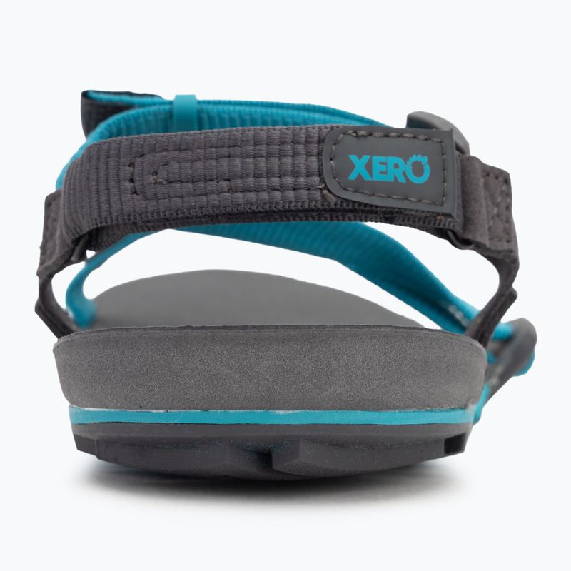 Dámske barefoot sandále Xero Shoes Z-Trail EV lake blue/asphalt 6