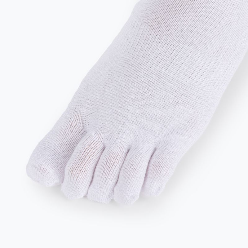 Vibram Fivefingers Athletic No-Show ponožky 2 páry čierne a biele S15N12PS 3