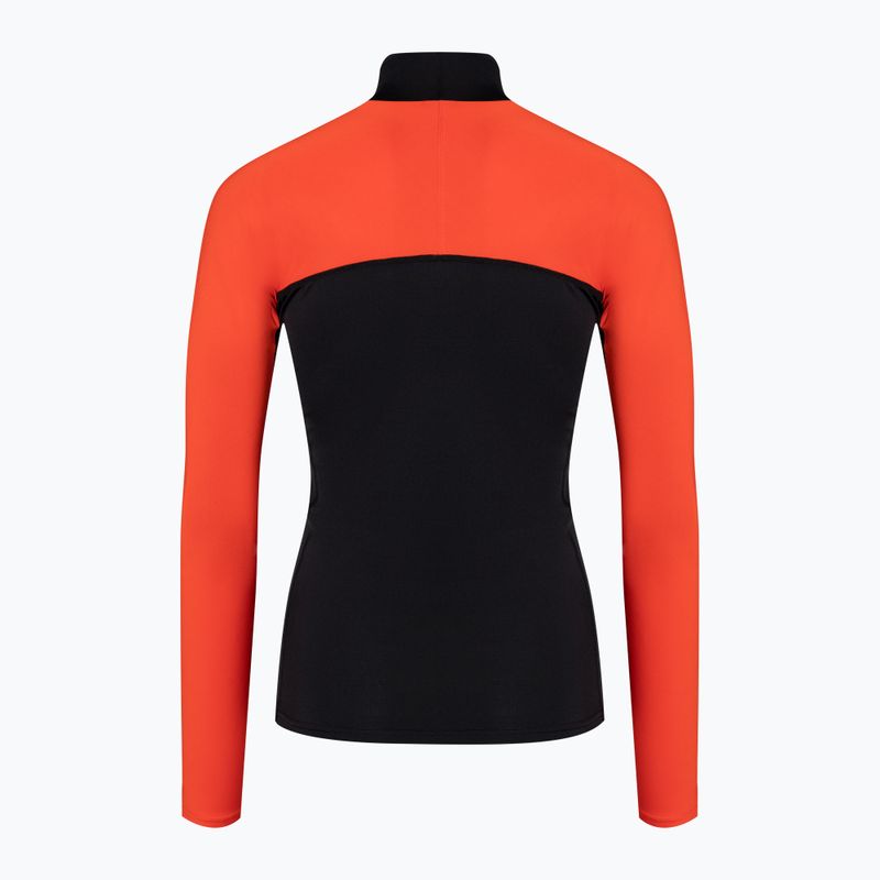 Dámske plavecké tričko Dakine Hd Snug Fit Rashguard black and red DKA651W0008 4