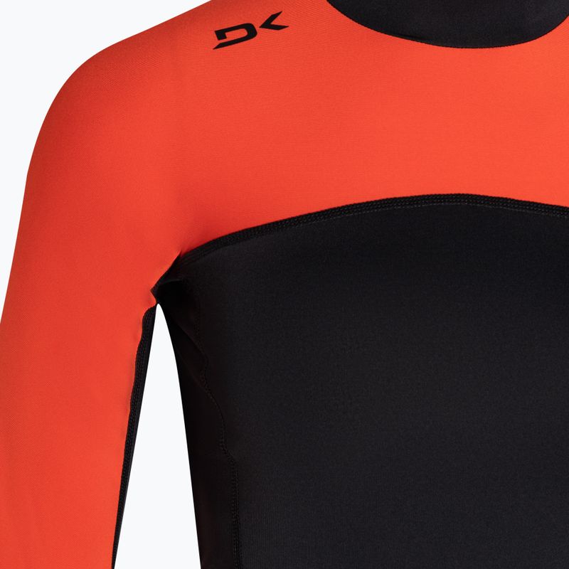 Dámske plavecké tričko Dakine Hd Snug Fit Rashguard black and red DKA651W0008 5