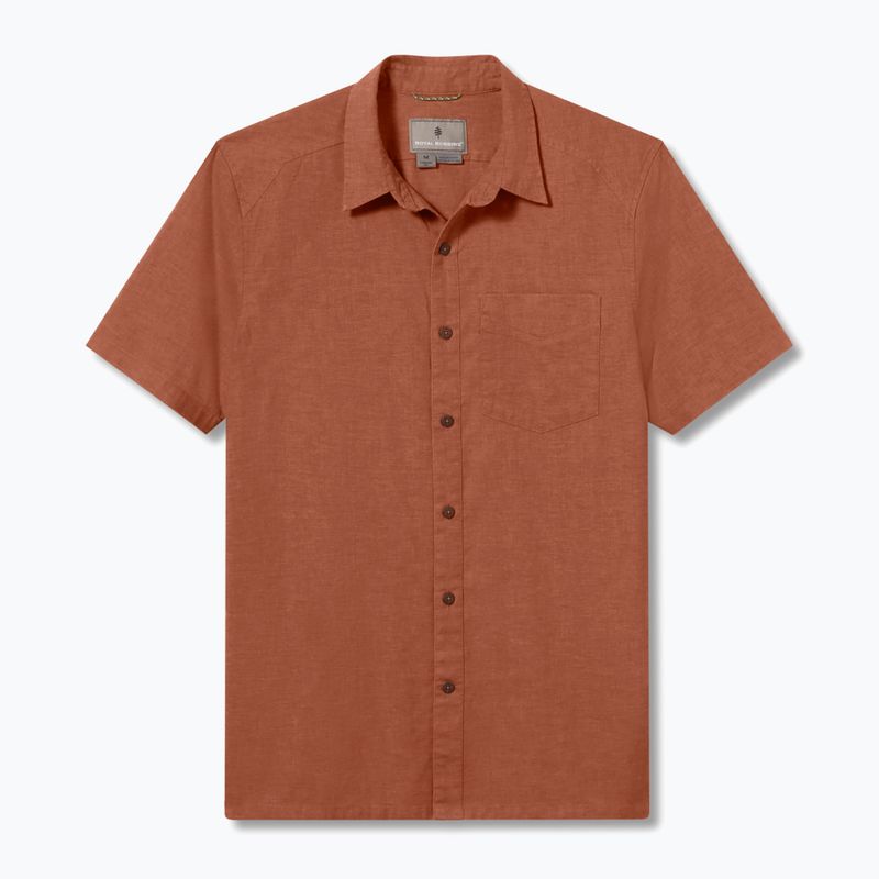 Pánske tričko Royal Robbins Hempline baked clay 4