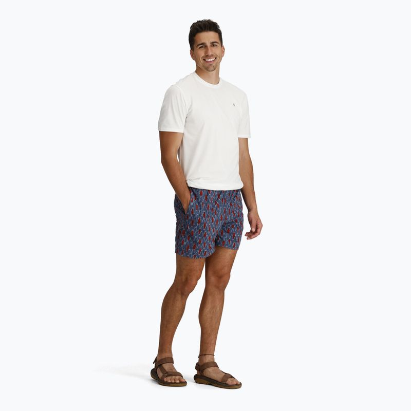 Pánske šortky Royal Robbins All-In navy fish pt 2