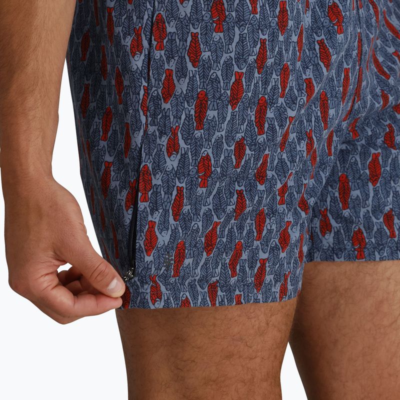 Pánske šortky Royal Robbins All-In navy fish pt 5
