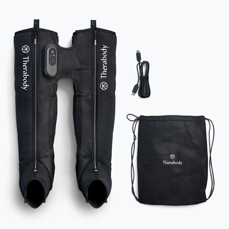 Kompresné návleky Therabody JetBoots Prime black 7