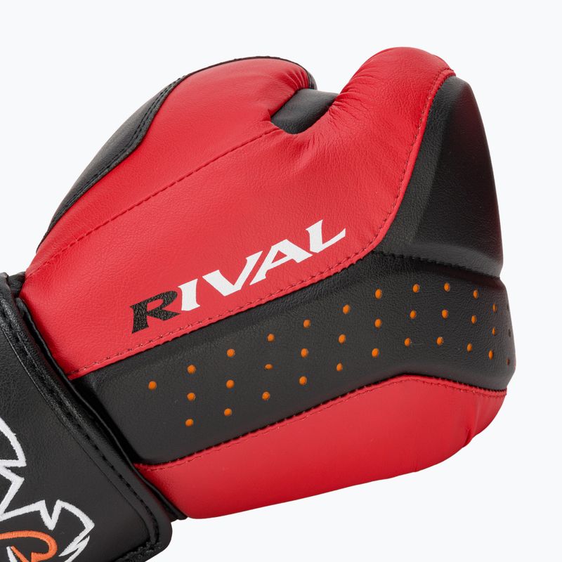 Boxerské rukavice Rival RB10 Intelli-Shock Bag black/red 5