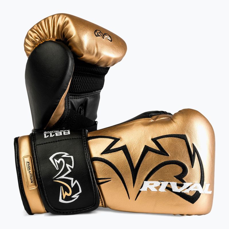 Boxerské rukavice Rival RB11 gold 2