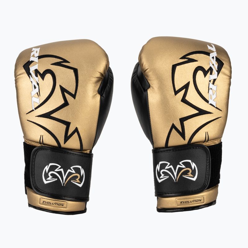 Boxerské rukavice Rival RB11 gold 2