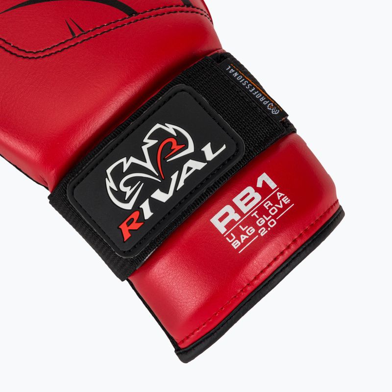 Boxerské rukavice Rival RB1 Ultra Bag 2.0 red 6